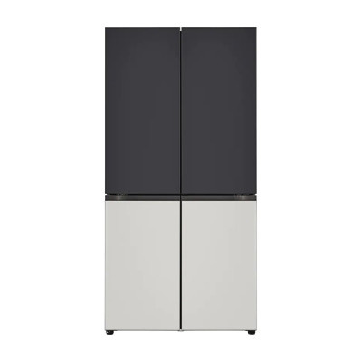 [LG] 디오스 베이직 매직스페이스   오브제컬렉션 5도어 냉장고 870L (블랙+그레이)